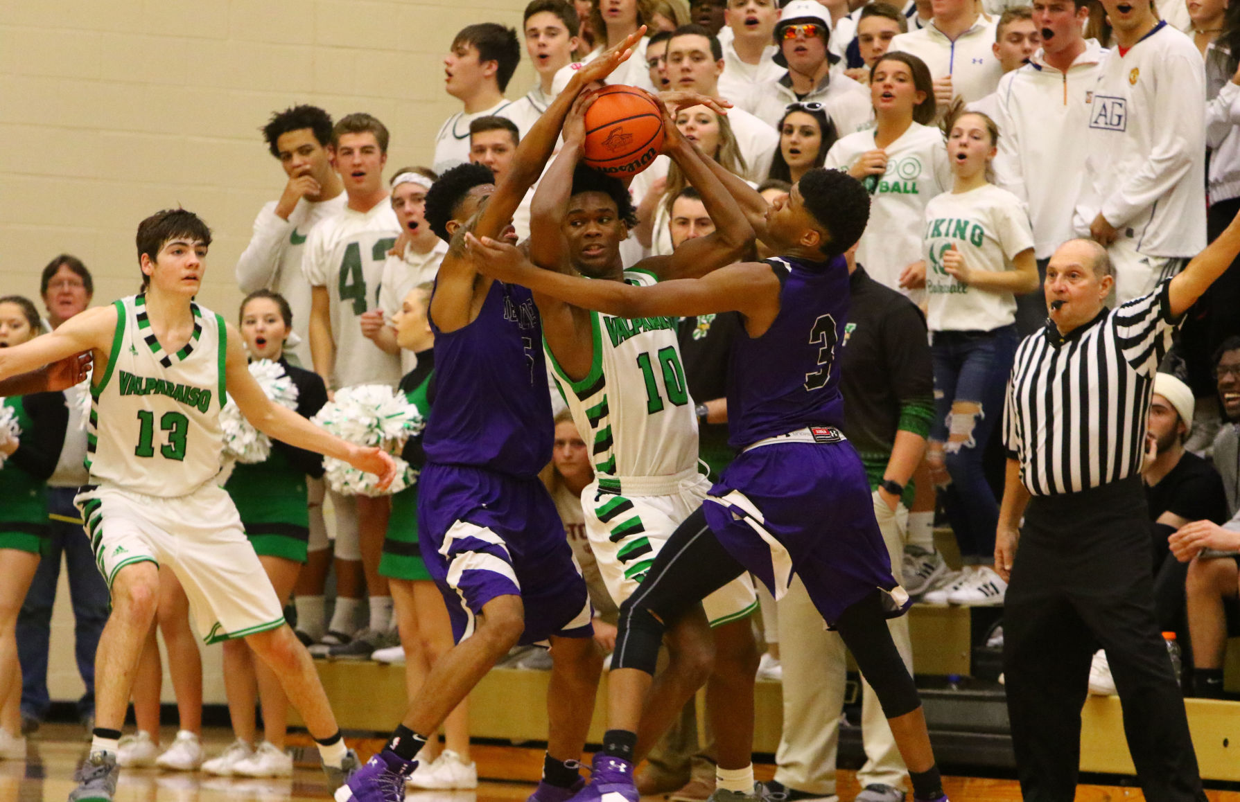 Gallery: Chesterton Sectional - Valparaiso vs. Merrillville boys basketball